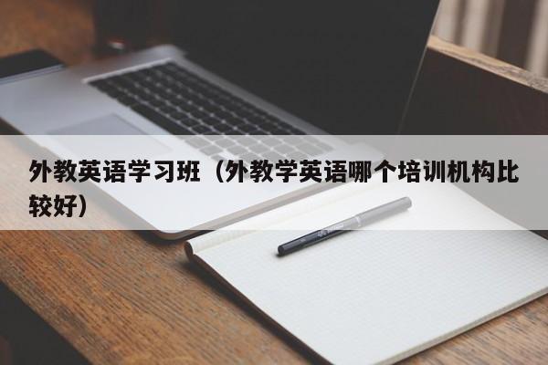 外教英语学习班（外教学英语哪个培训机构比较好）